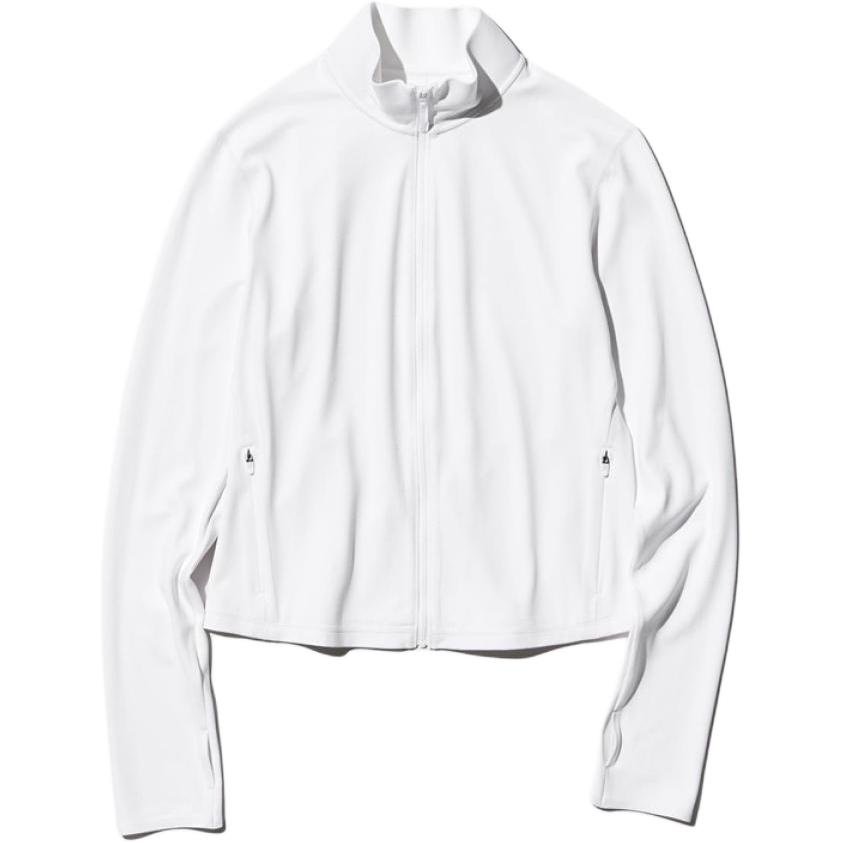 

UNIQLO Куртка AIRism Mesh Series женская белая, White