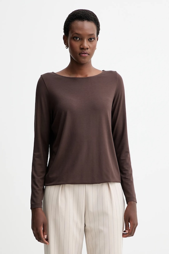 

Лонгслив Marc O'Polo, коричневый