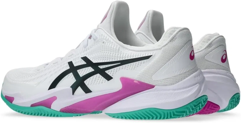 Мужские кроссовки ASICS Court FF 3 для грунтовых кортов, White Digital Sakura — фото 3