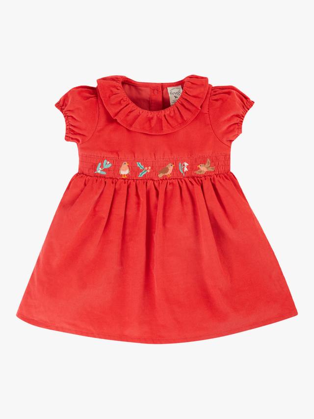 

Детское вечернее платье amilie Frugi, цвет True Red