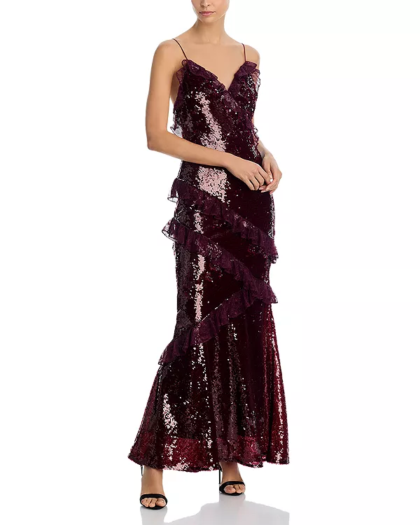 

Платье Риальто Loveshackfancy, красный