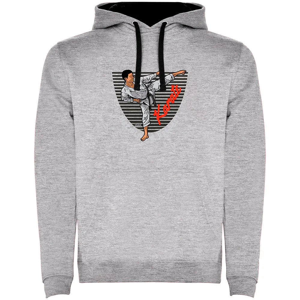 

Худи Kruskis Karate Bicolor, серый