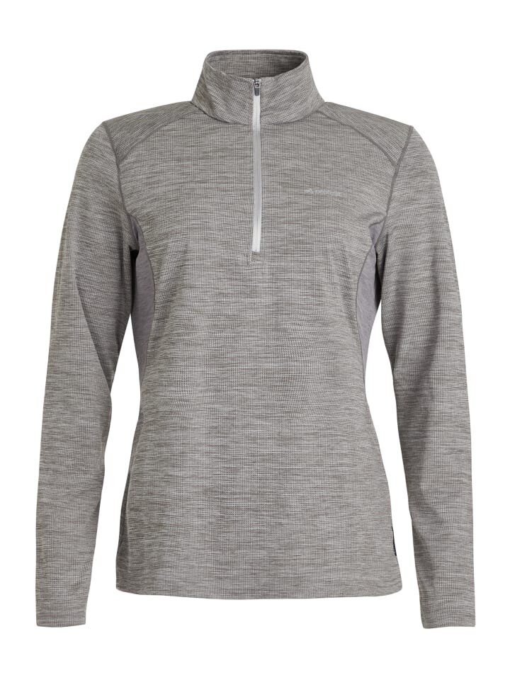 

Флисовый свитер Protest PRTSENNA 1/4 zip active top, цвет Dark Grey Melee