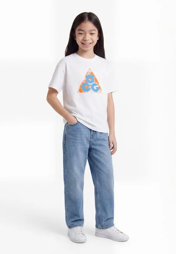 Футболка с жутким принтом Nike Acg, White