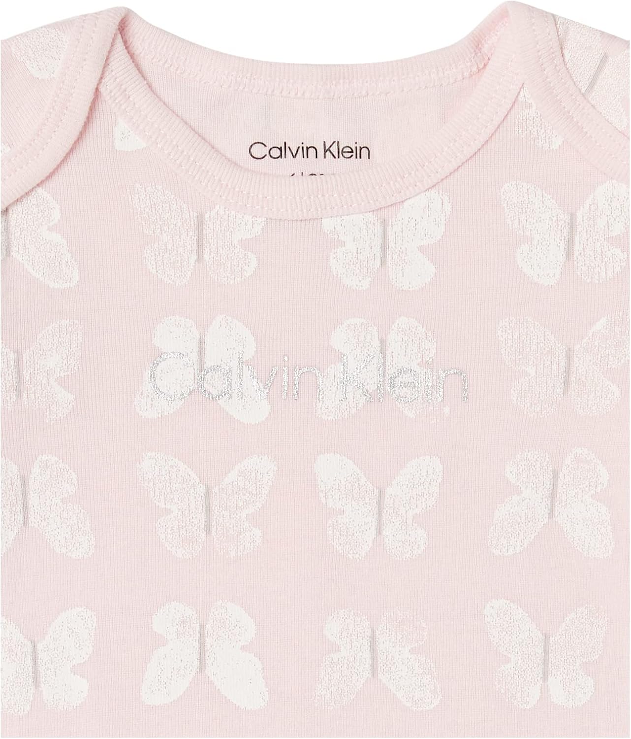 Комплект из 4 женских боди Calvin Klein, Bright White/Pale Lilac/Lt Grey — фото 4