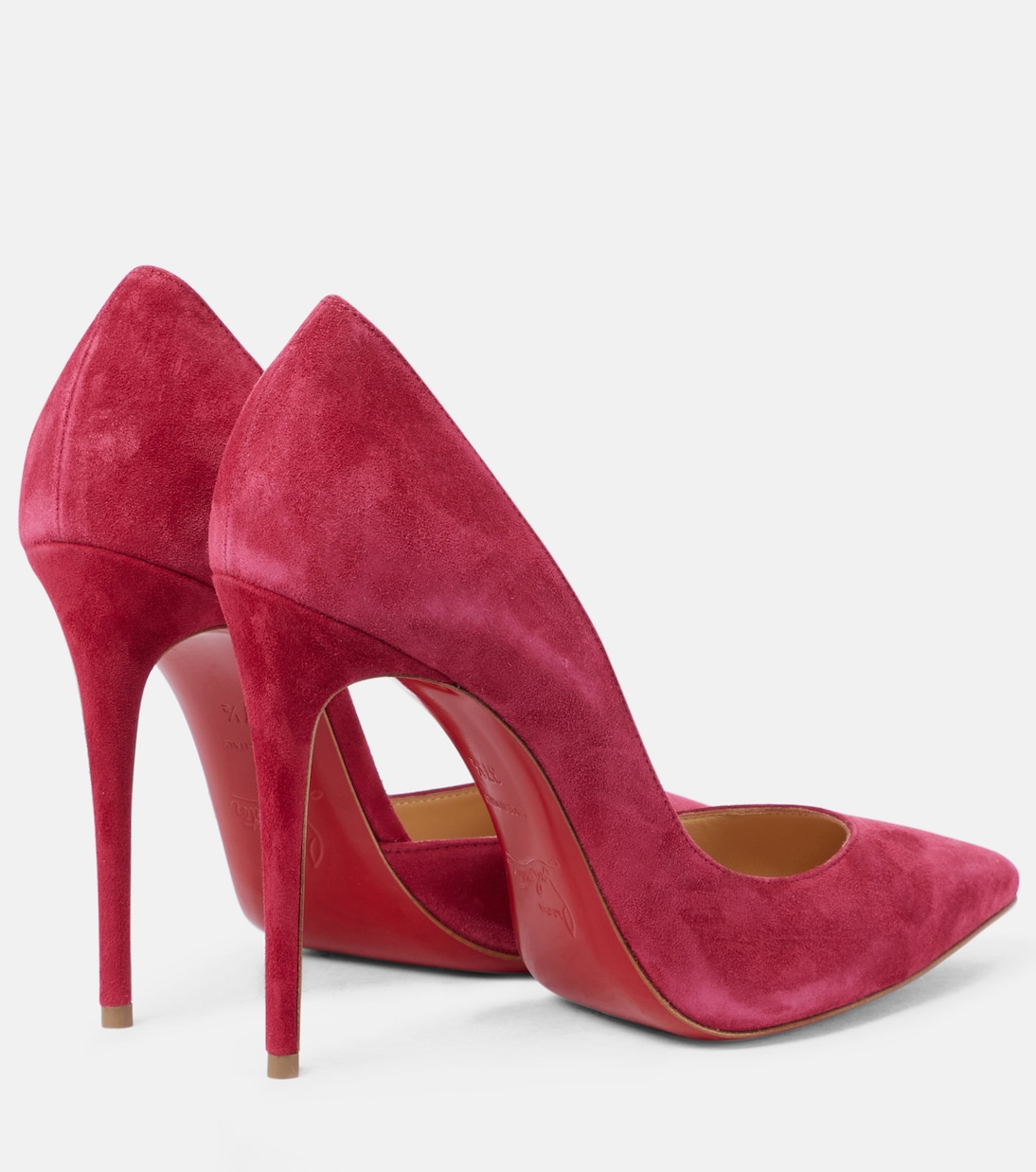 Ириза 100 замшевые лодочки Christian Louboutin, Persan — фото 3