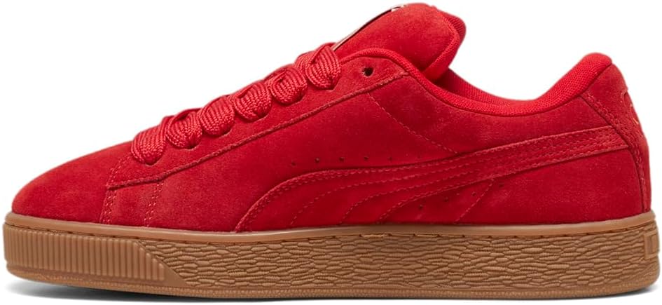 

Мужские замшевые кроссовки PUMA XL с шнуровкой, повседневные - красные