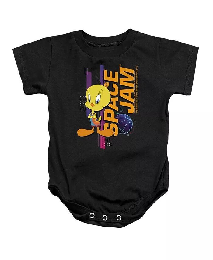 

Комбинезон-стойка Tweety для маленьких девочек Space Jam 2, черный