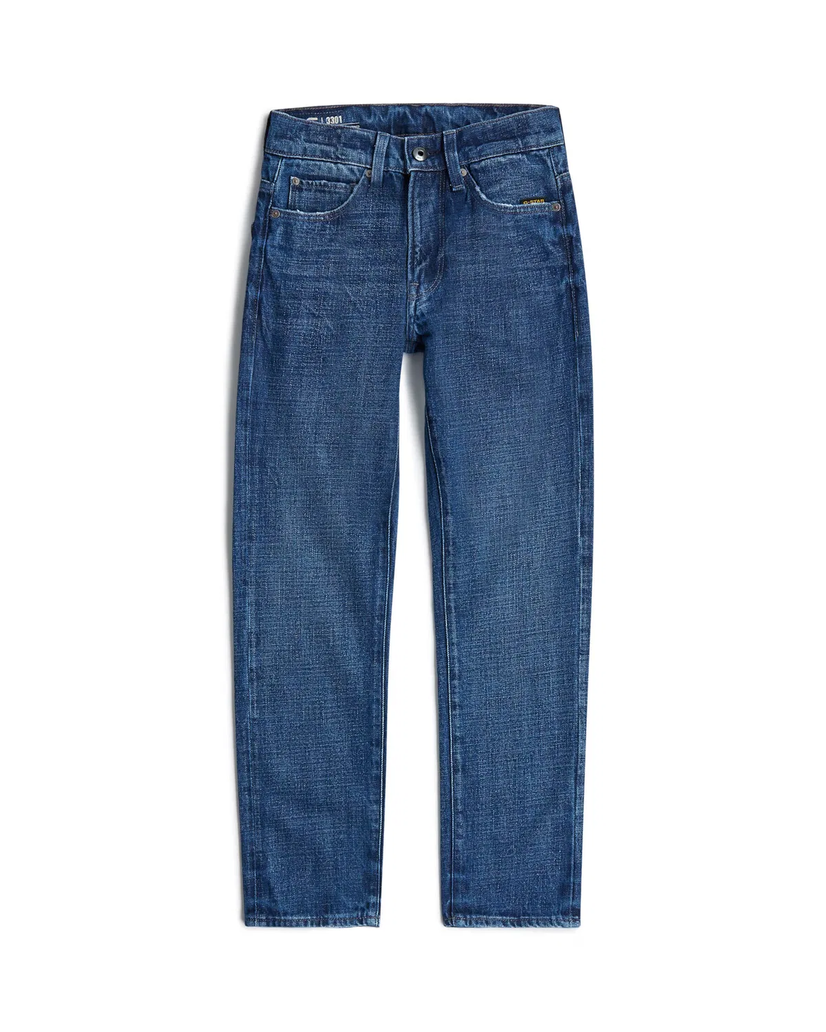 Джинсы G-Star Regular Jeans Boys 3301 Tapered Jeans синего цвета