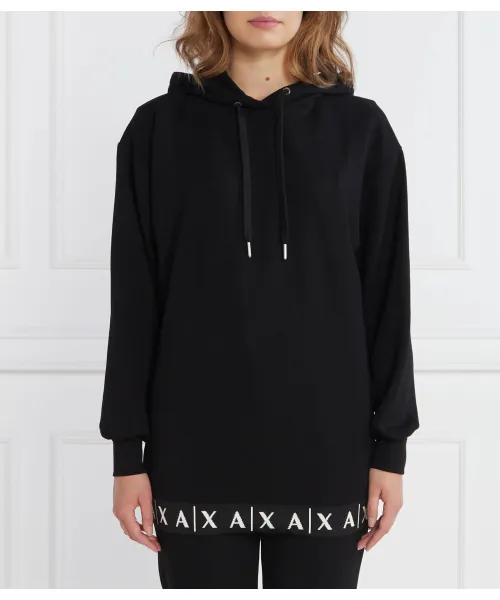 

Толстовка Regular fit Armani Exchange, черный