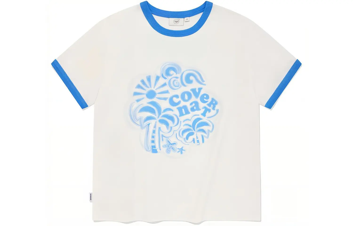 

COVERNAT Футболка женская белая, Белый, COVERNAT Футболка женская белая