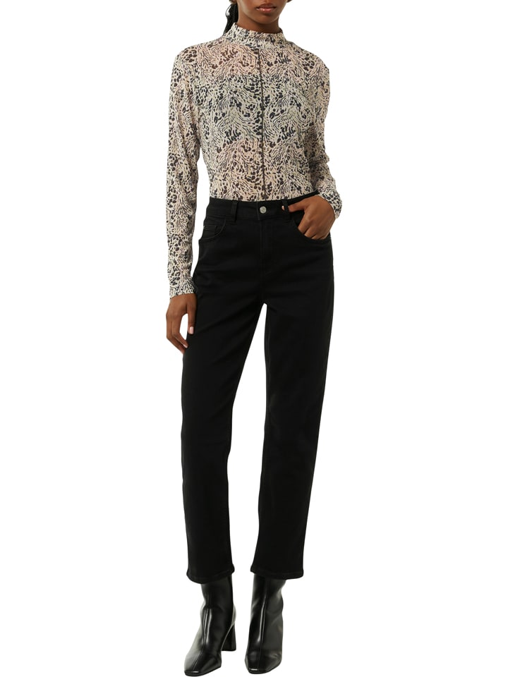 

Comma Футболка с длинными рукавами бежевого цвета