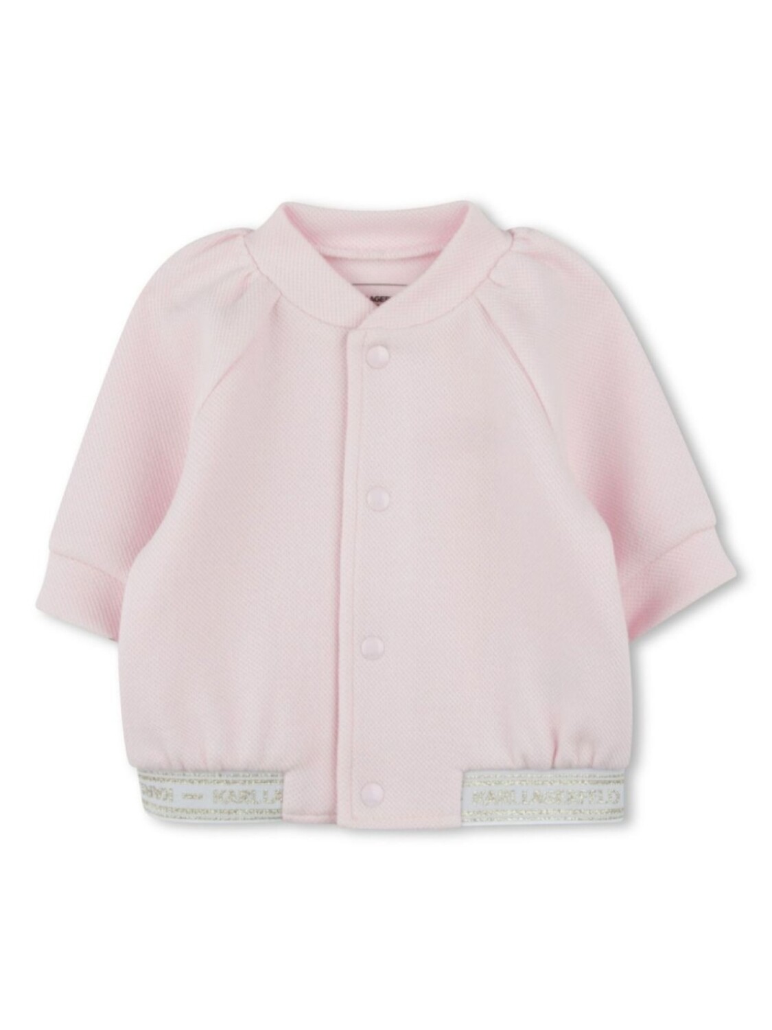 

Karl Lagerfeld Kids спортивный костюм с логотипом, розовый
