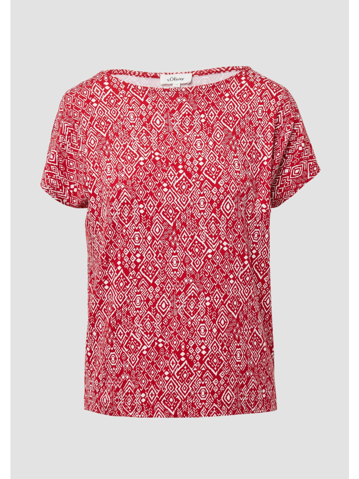 

Футболка цвета 35B0_маково-красный s.Oliver