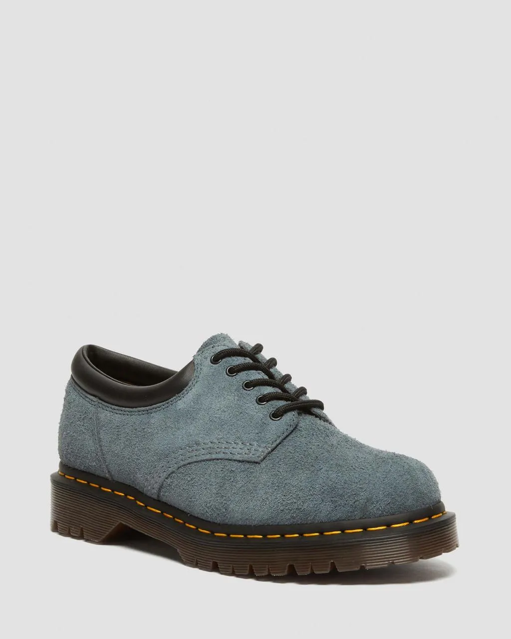 

Dr. Martens 8053 Ben Замшевые повседневные туфли, цвет Washed Denim — Long Napped Suede