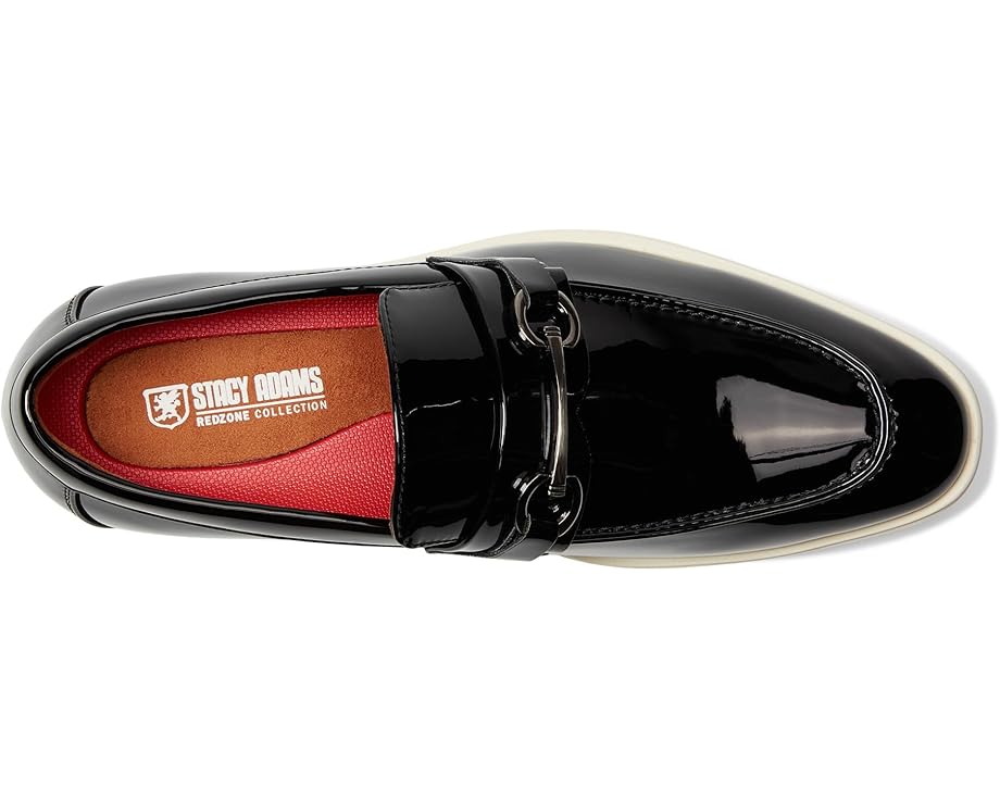 Лоферы Stacy Adams Slayton Moc Toe Slip-On, цвет Black Patent — фото 2