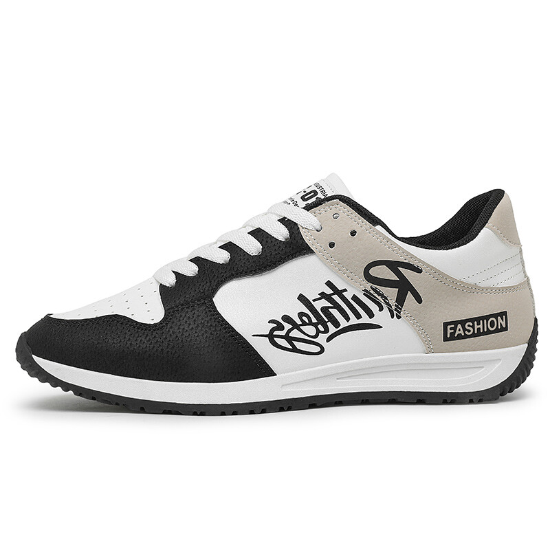 

Кроссовки мужские Lifestyle Shoes Men Low-Top Tuopin, белый/черный
