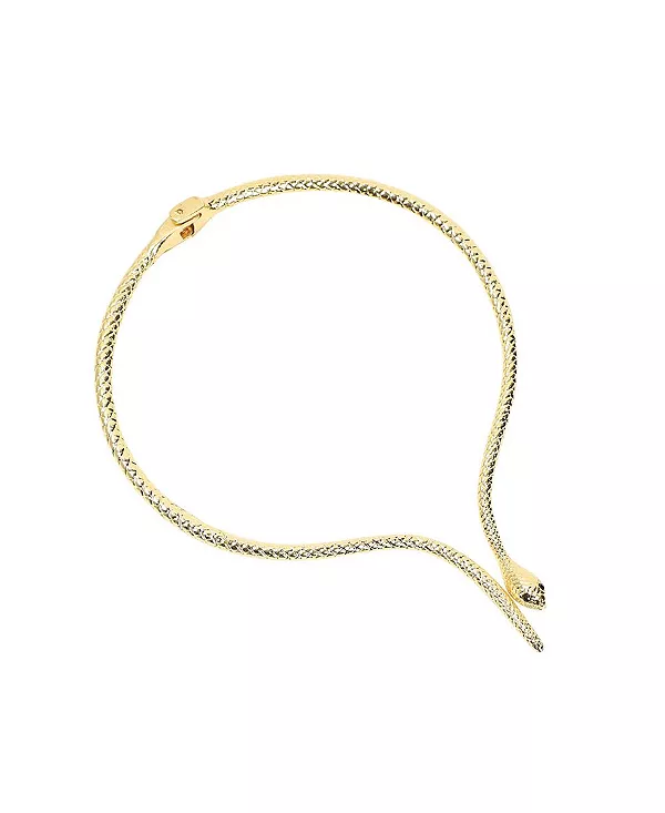 

Женское ожерелье-торк в форме змеи Sohi, gold