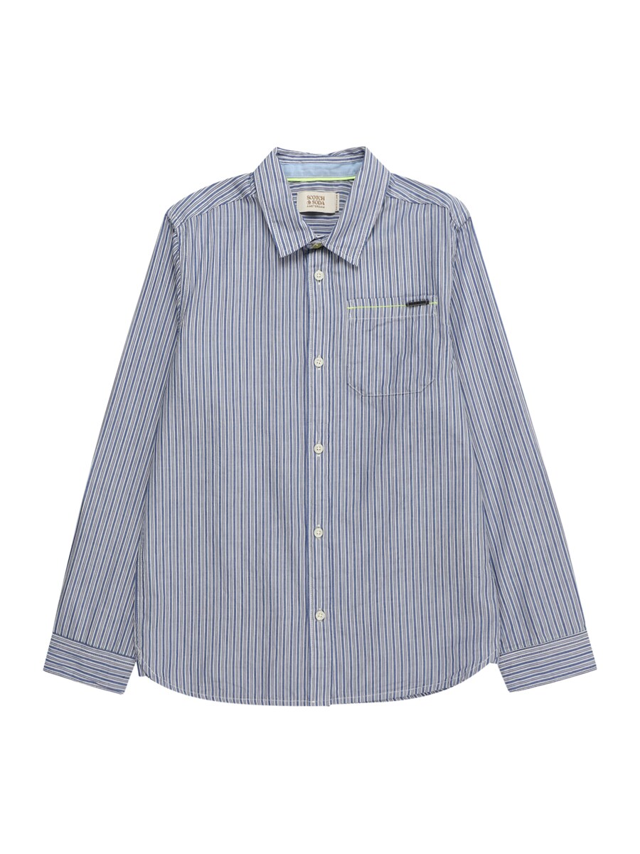 

Рубашка на пуговицах SCOTCH & SODA Regular fit Button Up Shirt, синий