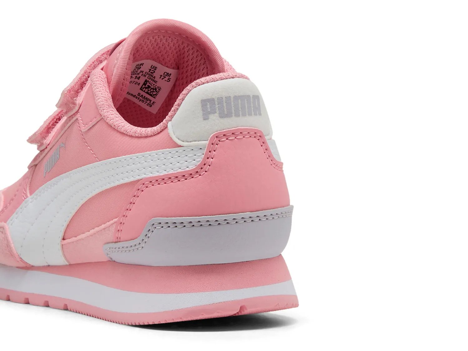 Кроссовки Puma Runner v4 Sneaker - Toddler, светло-розовый — фото 2