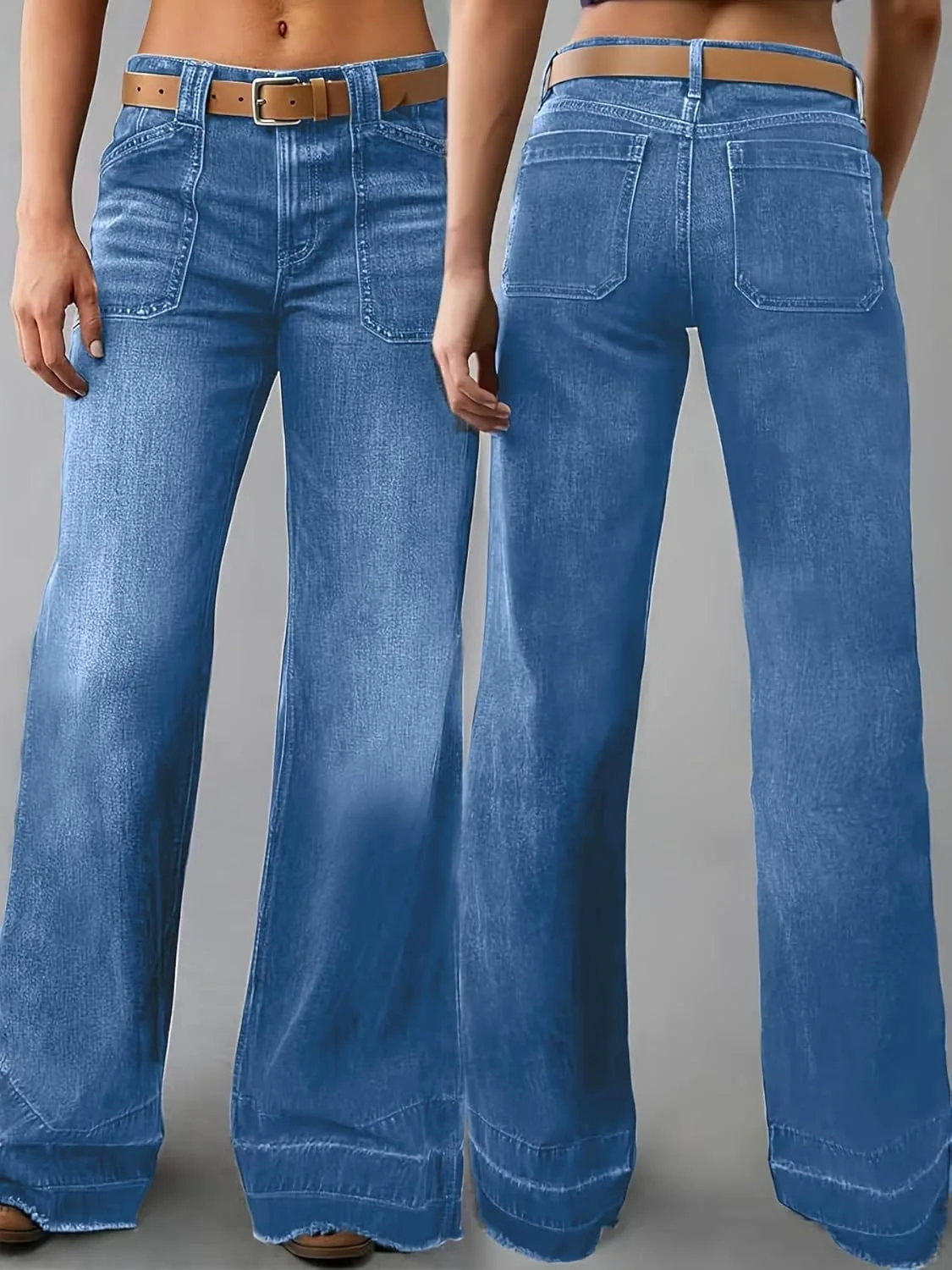 Джинсы женские low rise baggy, y2k straight wide leg
