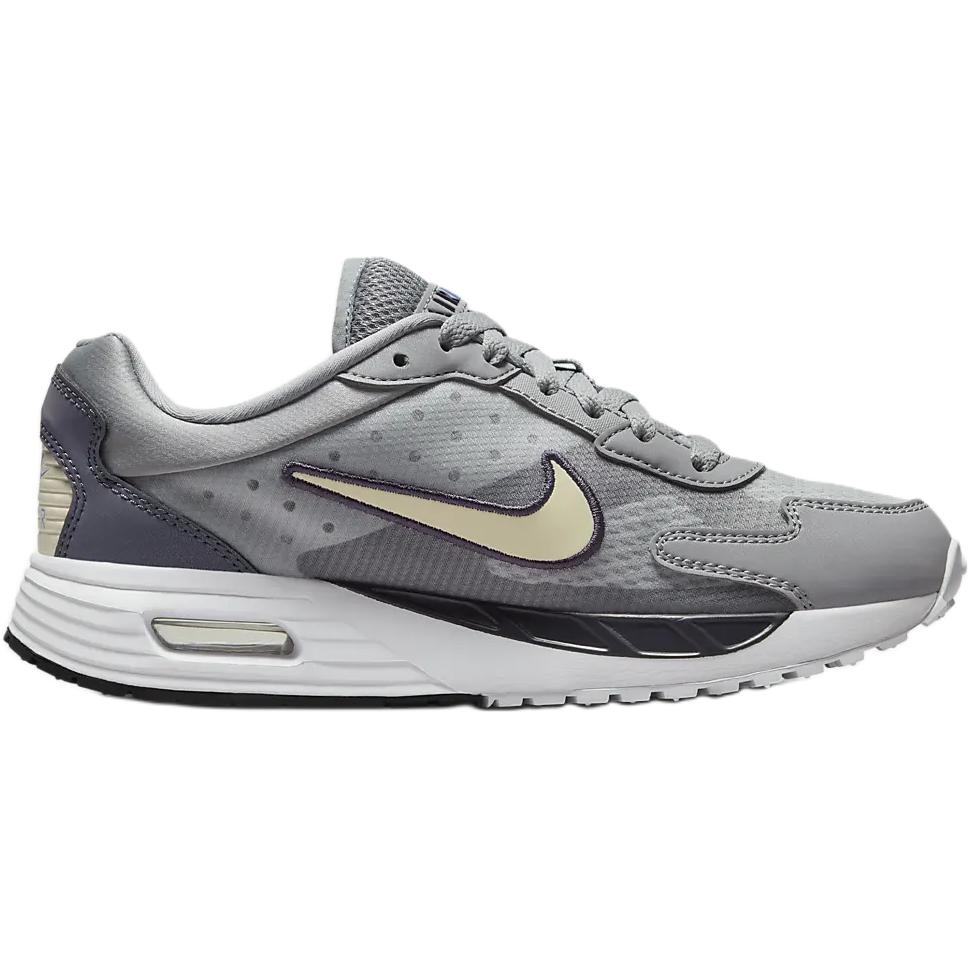 Кроссовки для бега Nike Air Max Solo Low Top детские серые, Cement Grey/Ebony Purple/Pulse Sapphire Blue/Light Ivory White — фото 2