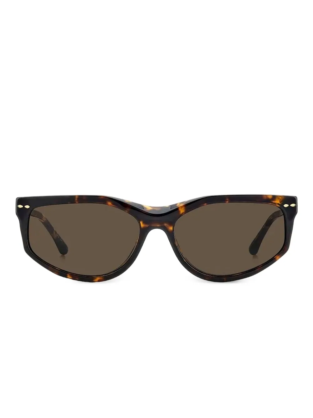 

Солнцезащитные очки с черепаховым узором Isabel Marant Eyewear, коричневый