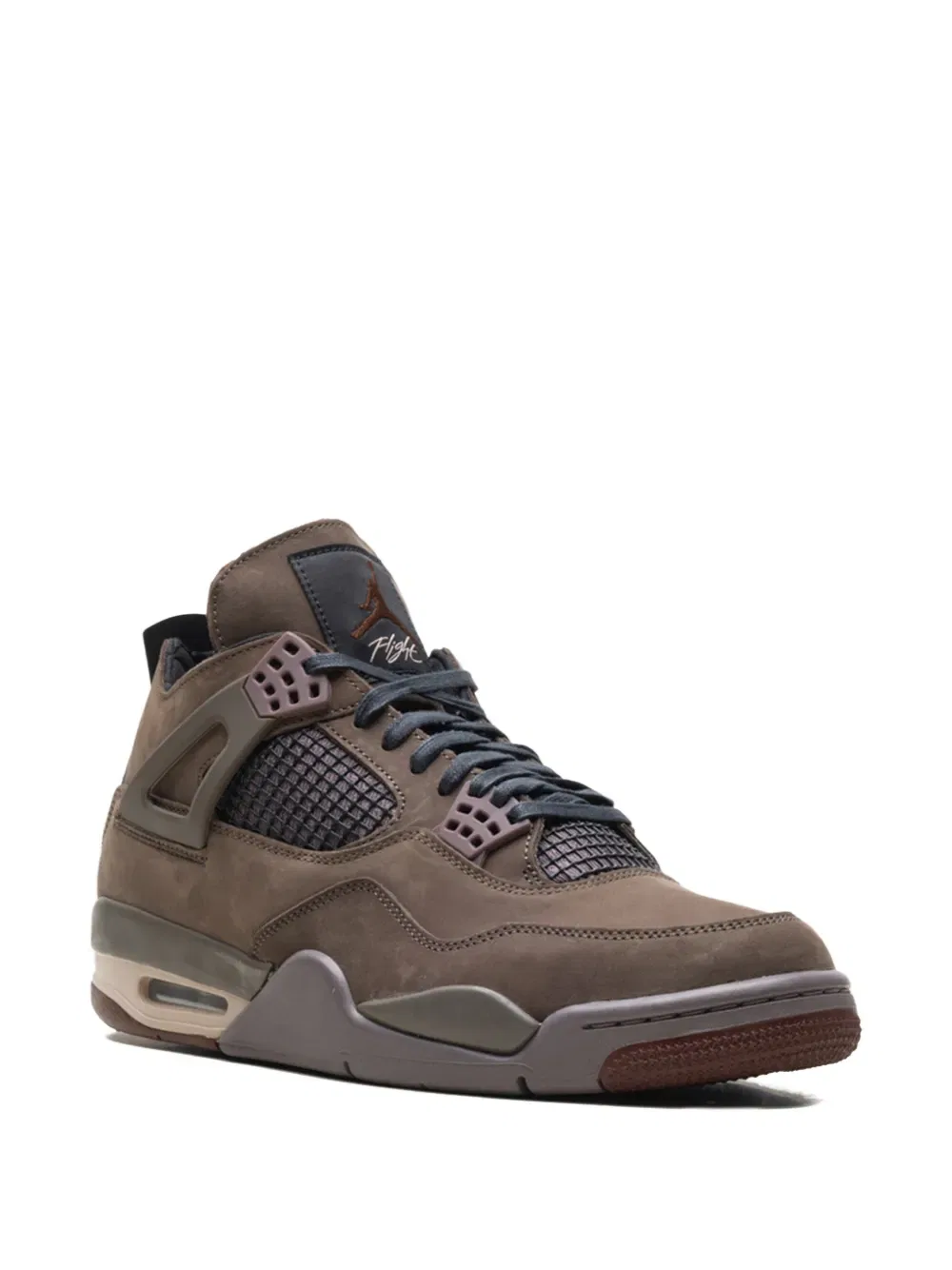 Кроссовки Air Jordan 4, коричневый — фото 2