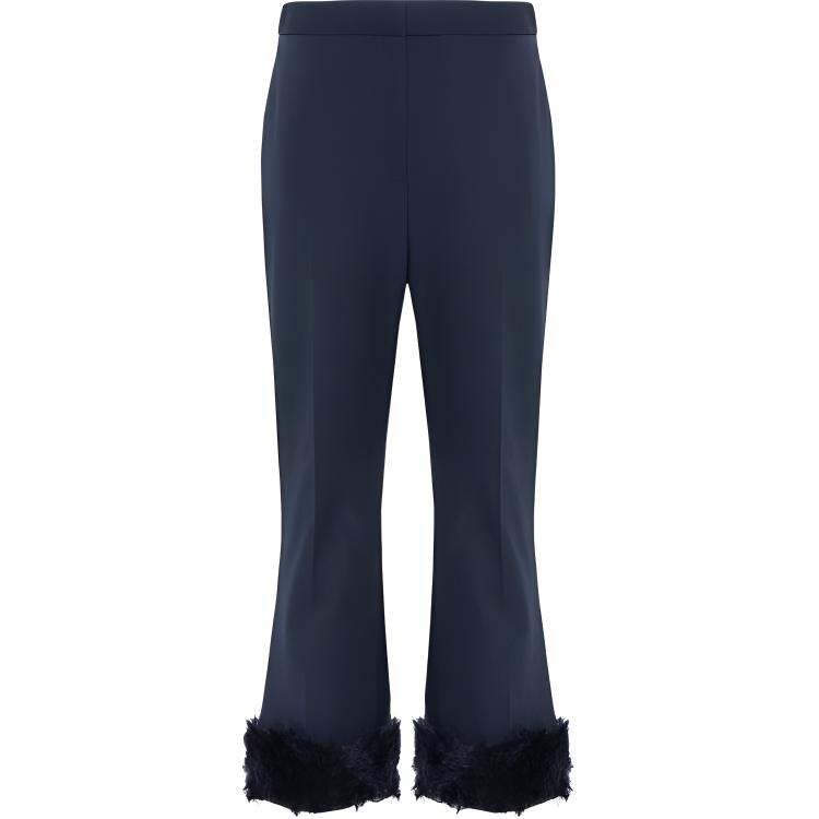 

Stella McCartney Женские повседневные брюки темно-синего цвета