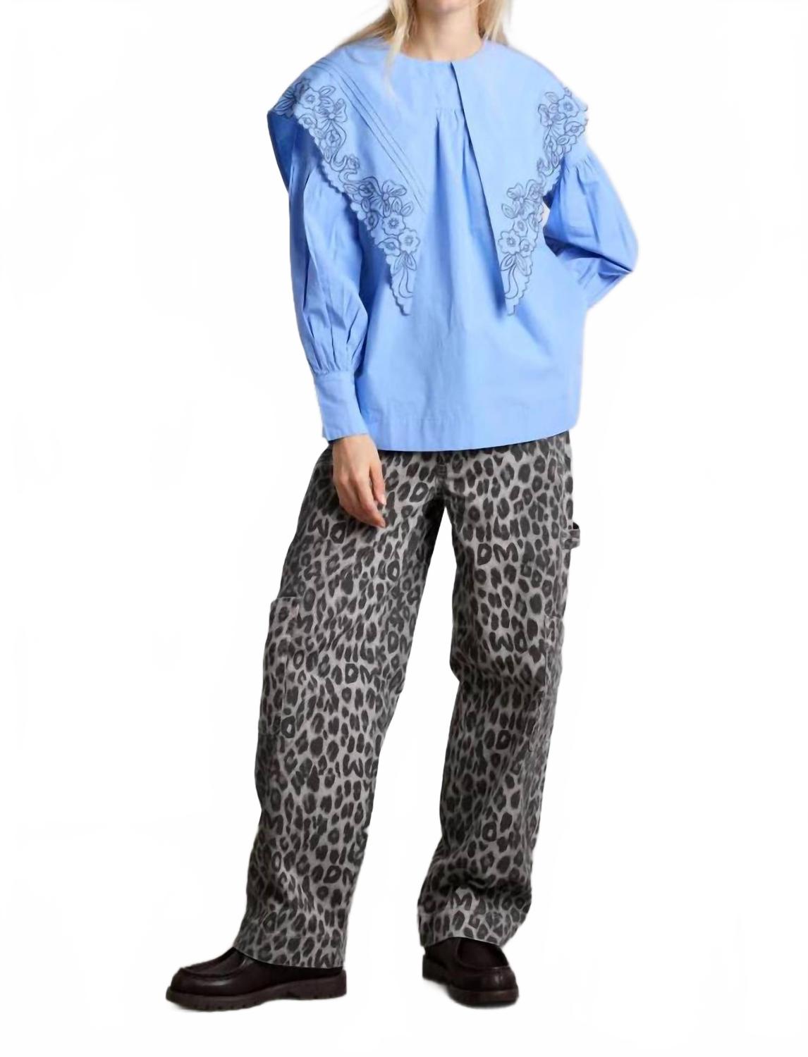 

Женские брюки-карго Drew цвета древесного угля Damson Madder, Charcoal