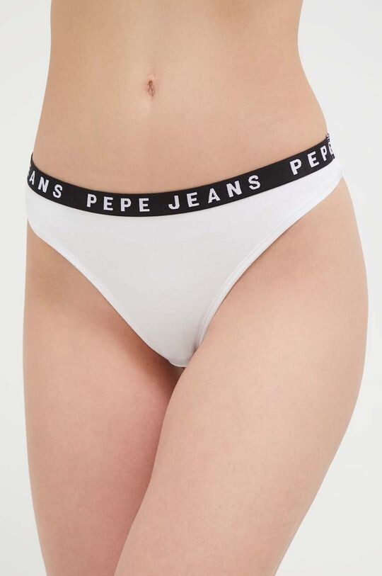 

Стринги Pepe Jeans, белый