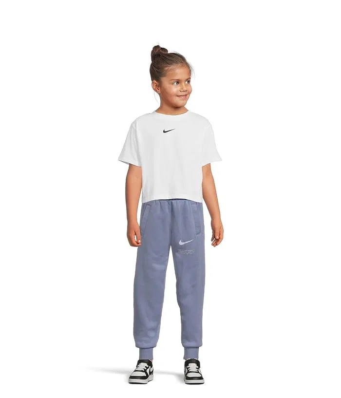 Джоггеры флисовые Sportswear Club Nike Kids, World Indigo/World Indigo/Ghost — фото 4