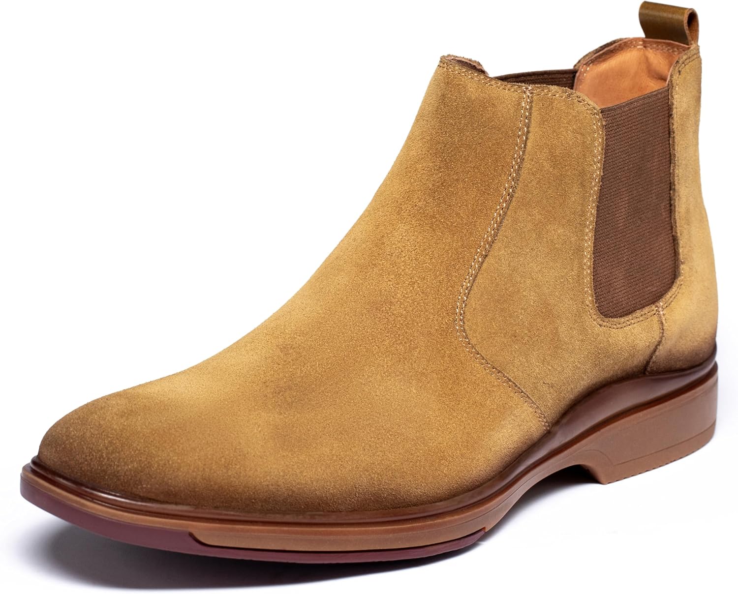 

Мужские ботинки Chelsea ArcBrothers из кожи, удобные, на шнуровке, для повседневного и официального использования, золотой