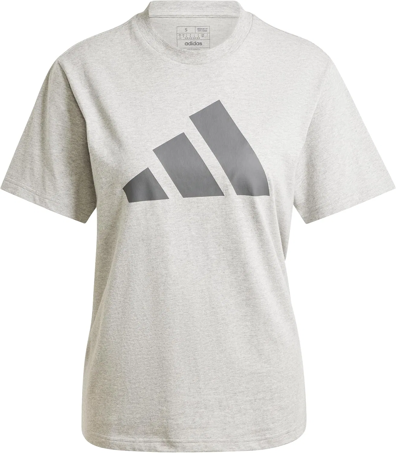 Футболка с коротким рукавом adidas PWR 3 Graphic Tee, Medium Grey Heather