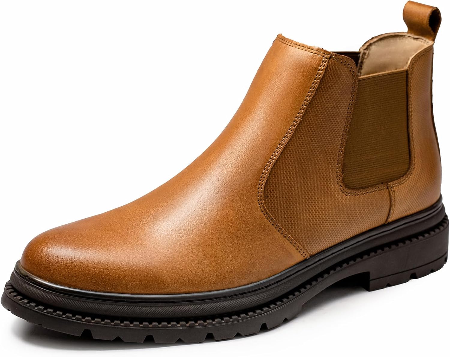 

Мужские ботинки OKKO Chelsea, из натуральной кожи, классические, комфортные, повседневные, с легким надеванием, ботинки на щиколотку для мужчин, коричневый