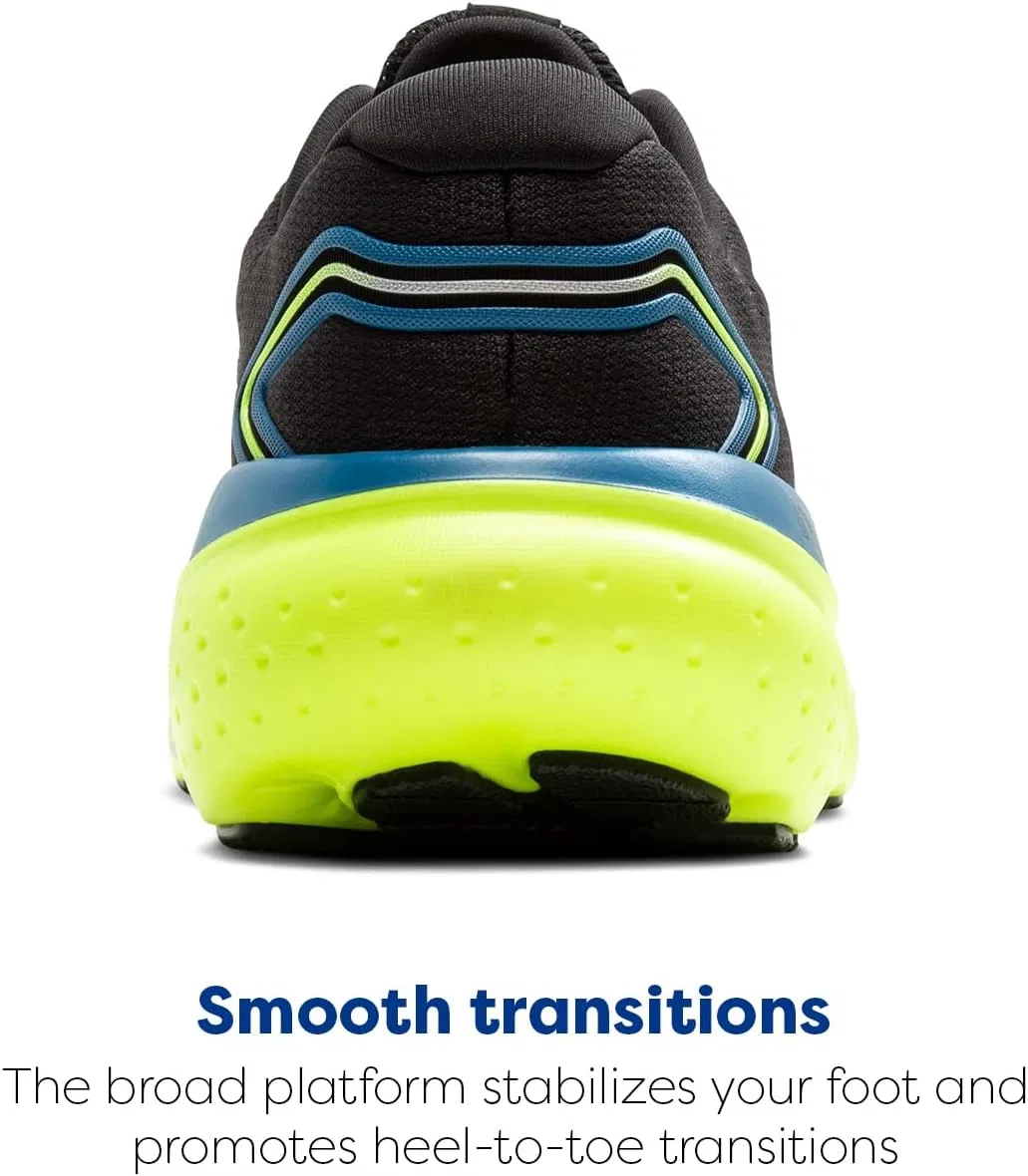 Мужские беговые кроссовки Brooks Glycerin 21 нейтрального цвета, Black Blue Nightlife — фото 3
