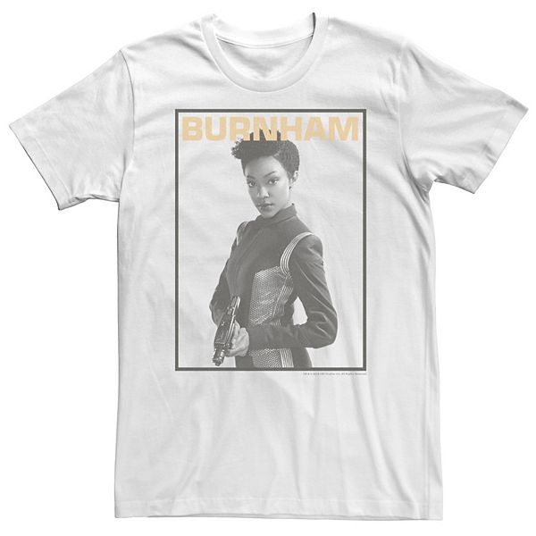 

Футболка Big & Tall Star Trek Discovery Burnham Greyscale Pose Licensed Character