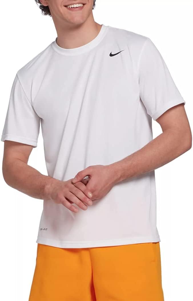 

Мужская футболка с коротким рукавом NIKE Legend, White, Белый, Мужская футболка с коротким рукавом NIKE Legend, White