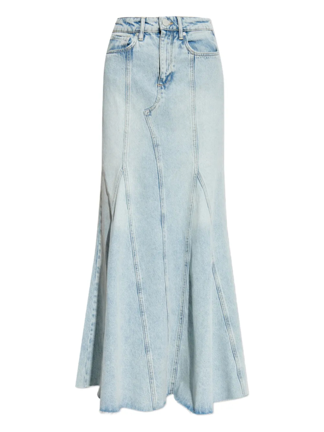 

AllSaints джинсовая юбка макси, синий