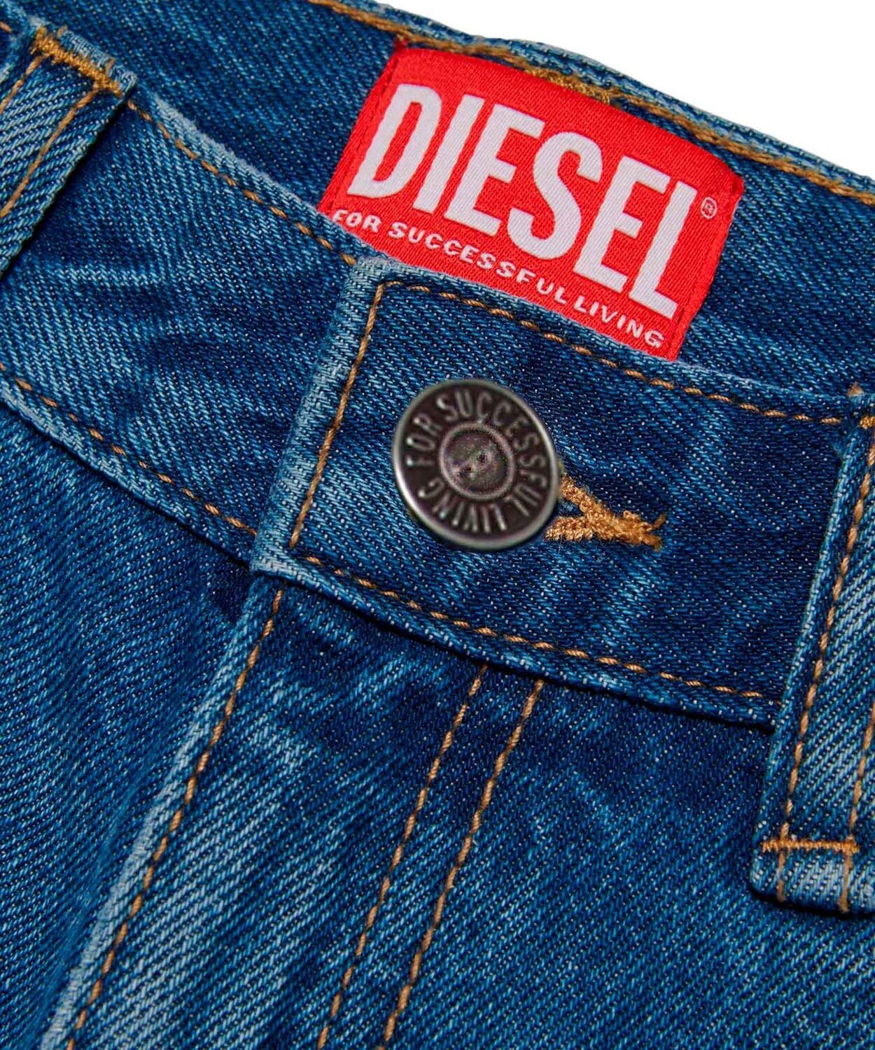 Детские и подростковые джинсовые шорты DIESEL, Indigo