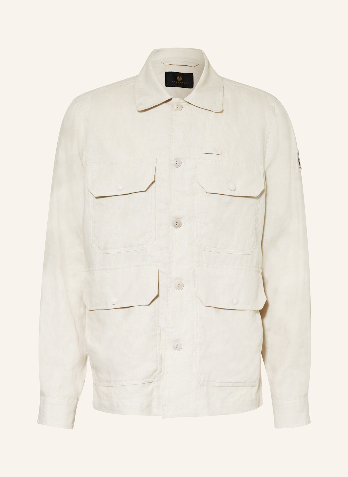 

Льняная куртка Belstaff, бежевый