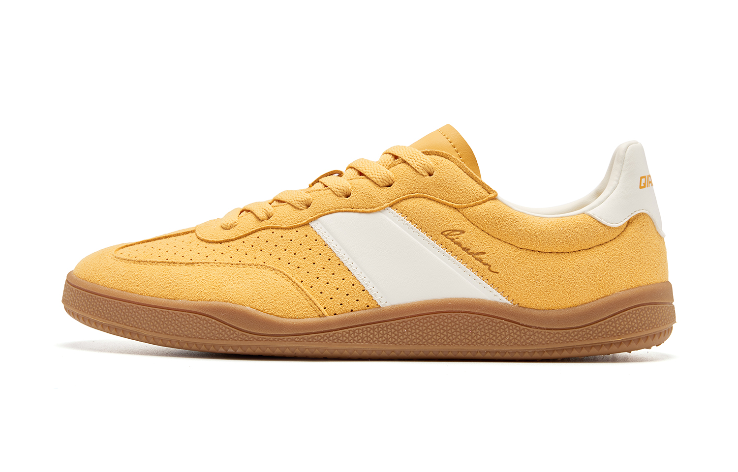 

QIAODAN Износостойкие, нескользящие, низкие туфли для скейтбординга Marigold Ivory