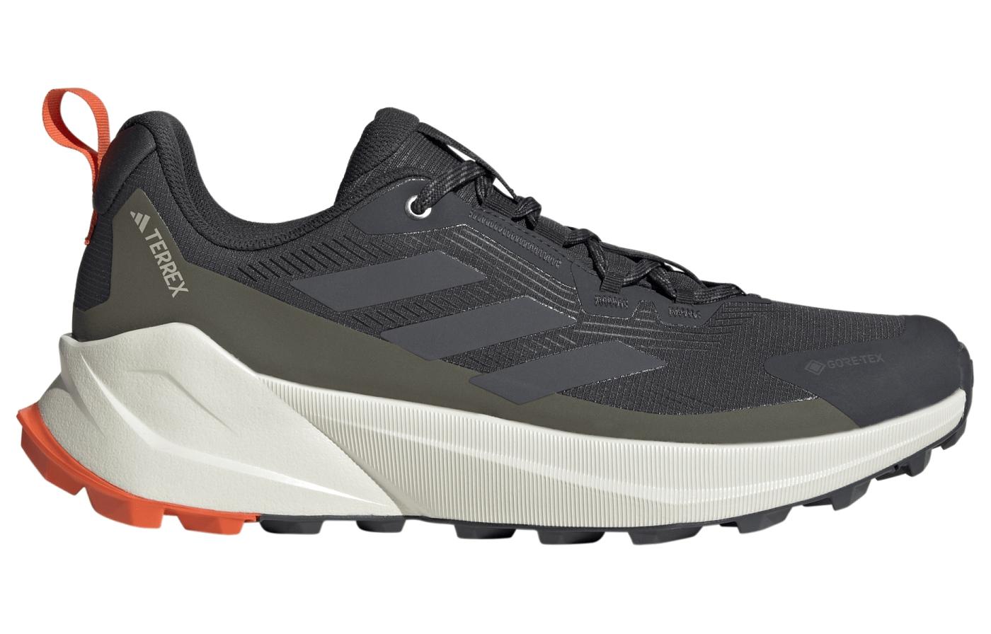 Adidas Террекс Трейлмейкер 2.0 Гортекс Карбон Грей Коре Блэк Грей Грин, цвет Gray Green — фото 3
