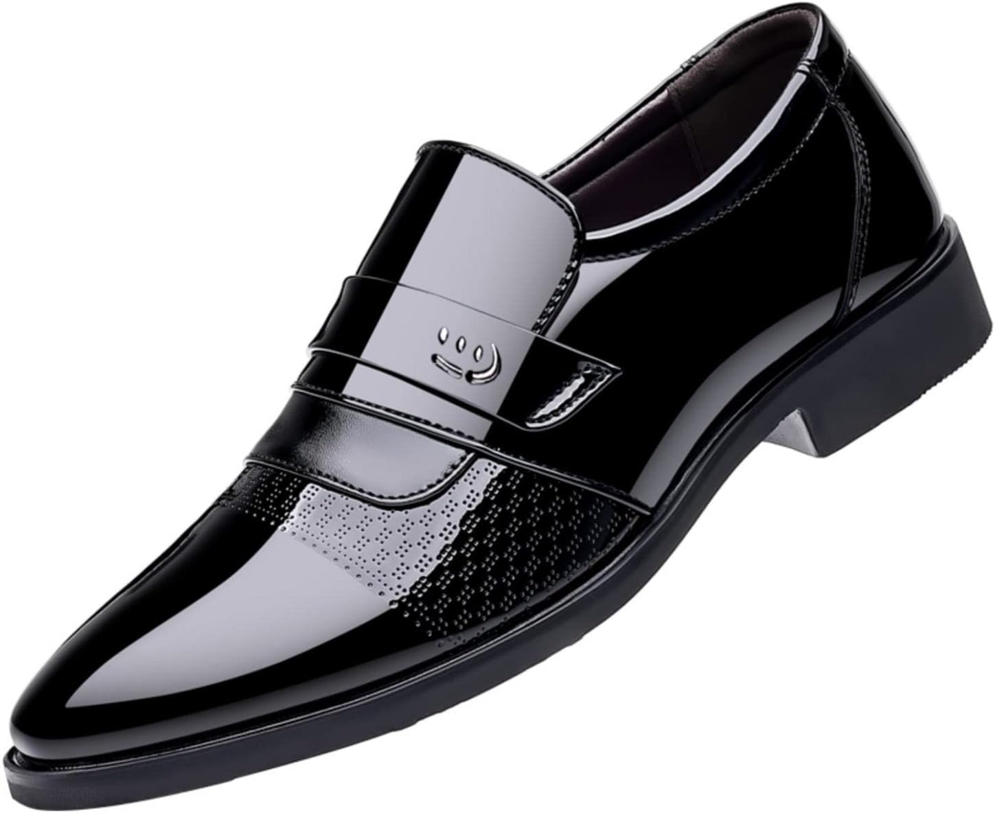 

Мужские туфли HINDOLA классические оксфорды для мужчин, деловые модные свадебные туфли, черный