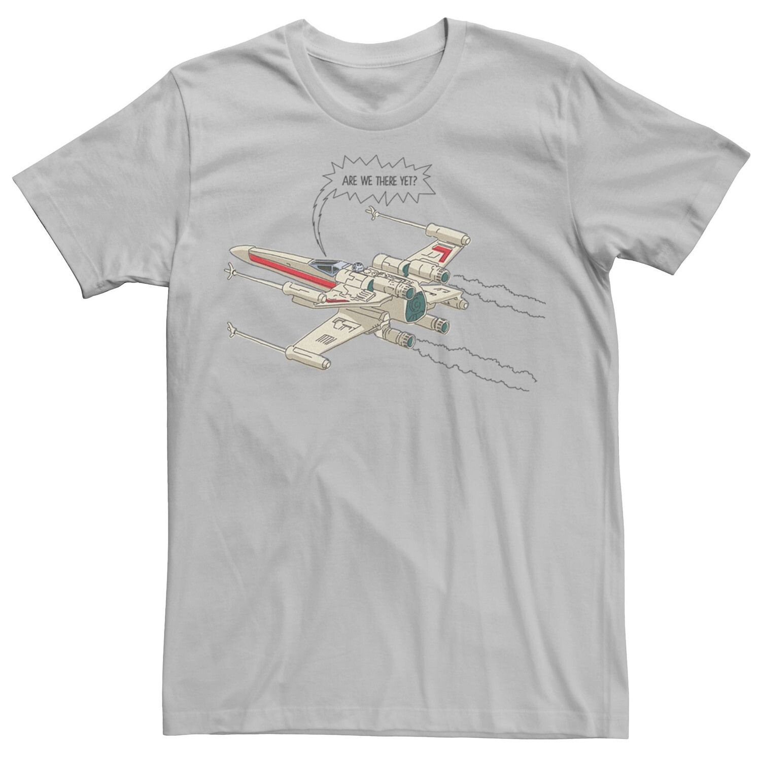 

Мужская футболка X-Wing Are We There Yet Star Wars