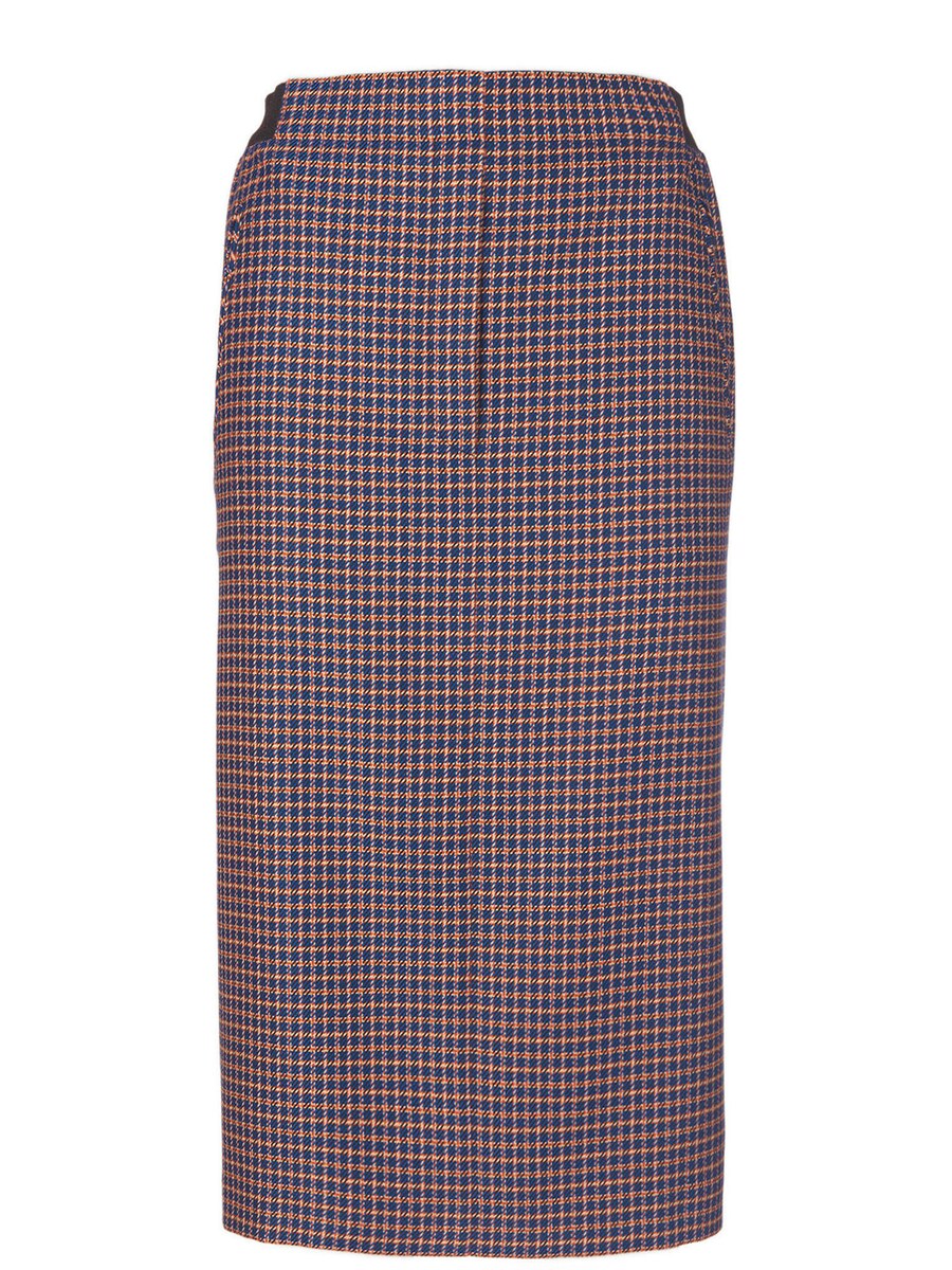 

Юбка миди Goldner Skirt, цвет blue/orange