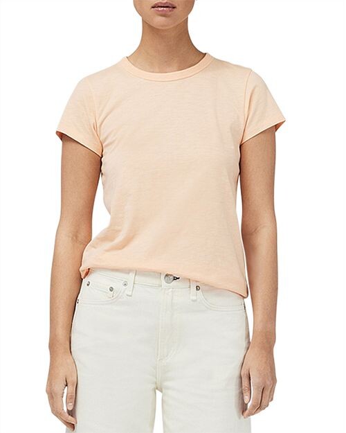 

Футболка с короткими рукавами Slub rag & bone, цвет Blue