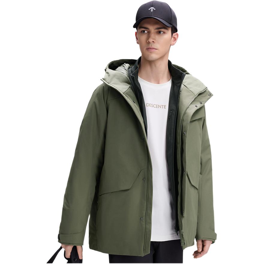 

DESCENTE Пуховик SKI STYLE мужской, KK-Olive Night