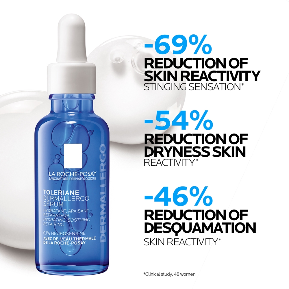 Сыворотка La Roche-Posay — Успокаивающая Toleriane Dermallergo Serum для чувствительной и аллергичной кожи, 30 мл — фото 4