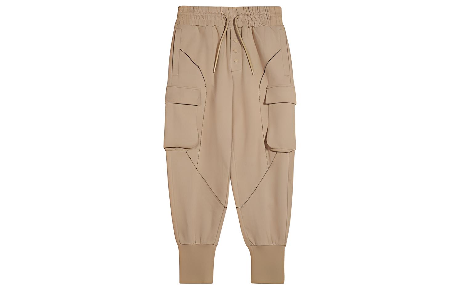 

Вязаные спортивные штаны мужские apricot LiNing, Apricot